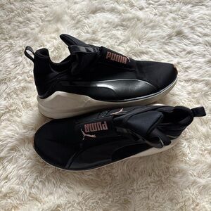 Puma Black Athletic Shoes